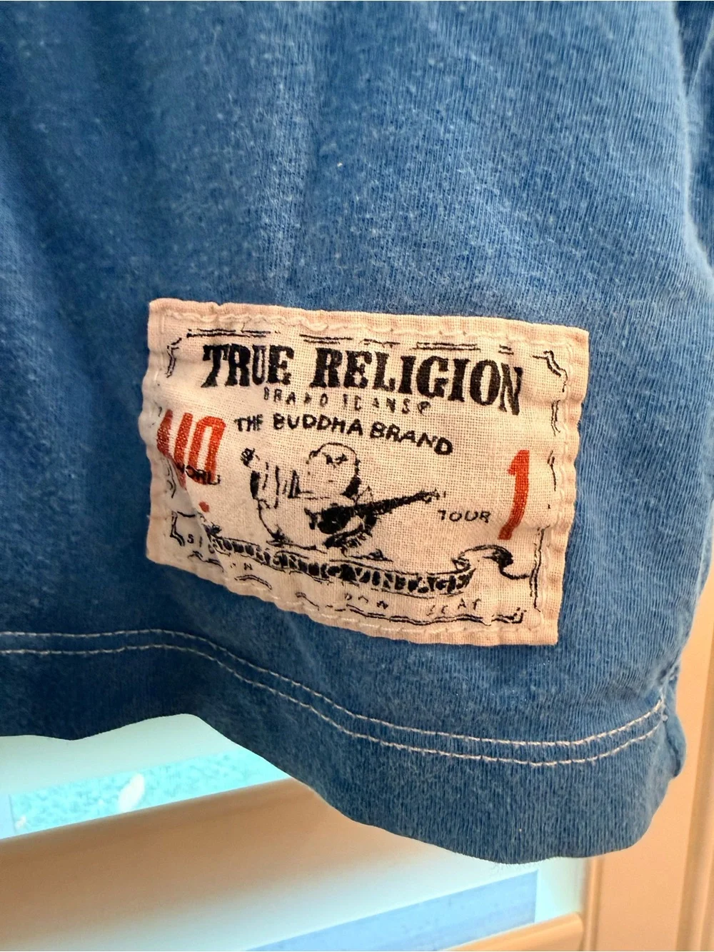 True Religion Denim-Blue Tee Y2K